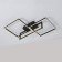 Ceiling light mantra mural, LED, 3840LM, 3000K, 700x600x190 mm, black color