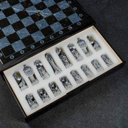 Chess "Russian Tales" 32pcs/11cm, included figures and board-9