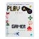 Set of covers PVC 213 x 355 mm, 140 μm, 3 pieces, Level Up Game, for a diary and notebooks