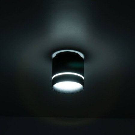 Lamp Citilux “BORN” CL745021N, 9.8x9.8x10.2 cm, 1x12W, LED, Black color Black-6