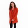 Female jacket, brick color, size 44-46