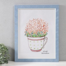 Photo frame plastic 30x40 cm 