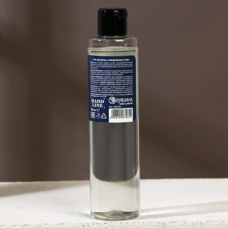 Shower gel and hair shampoo 2B1 “Energy and Freshness”, 250 ml, Hard Line-1