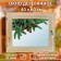 Window, 40 × 60cm, "spruce branch", single -chamber double -glazed window, with a seal