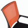 Brabix armchair "Balance MG-320", with armrests, combined black/orange