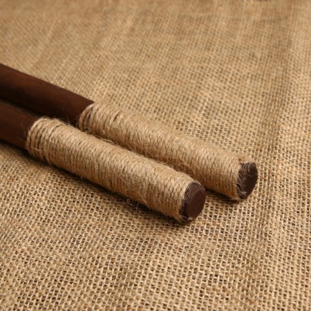 Souvenir wooden weapons "Nunchaki", dark, 25 cm, beech array-1