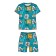 Pajama for the boy PlayTode: T -shirt and shorts, height 80 cm