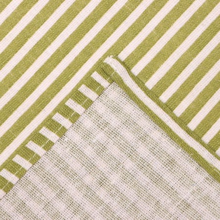 Apron of Dolyana with a pocket, centered green, 70*65 ± 4cm, 100% HL, moward-4