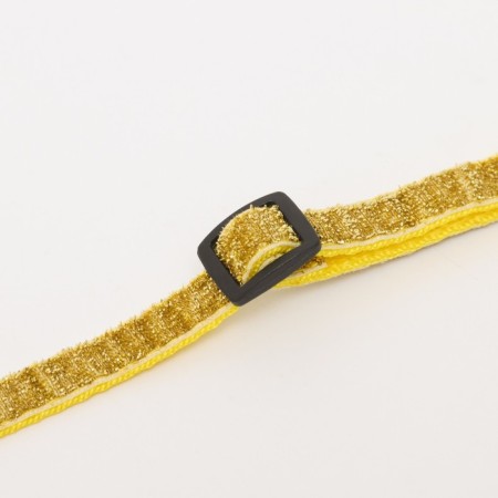 Koshachi collar, 19-32 x 1 cm, golden-6