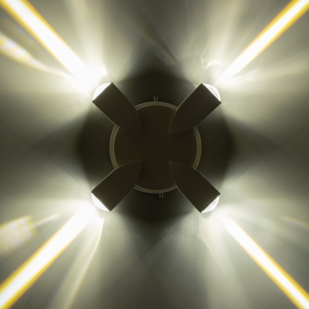 Lamp "Deco" 4xLED 4W 4000K IP66 white 16x4.3x16 cm-2