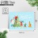 Mini Postcard “Happy New Year!”, Family, 10.5 x 7.5 cm, New Year