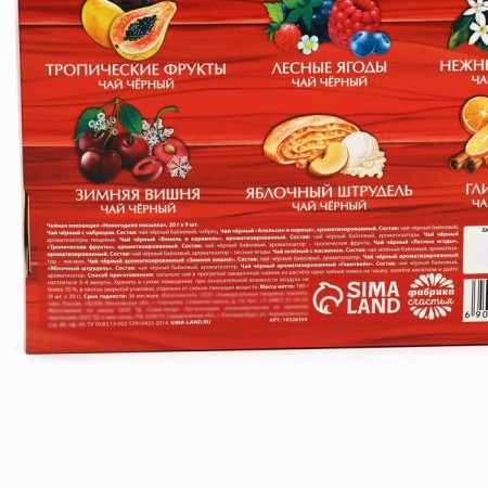 Gift Tea "New Year's Park", 20g x 9pcs-5