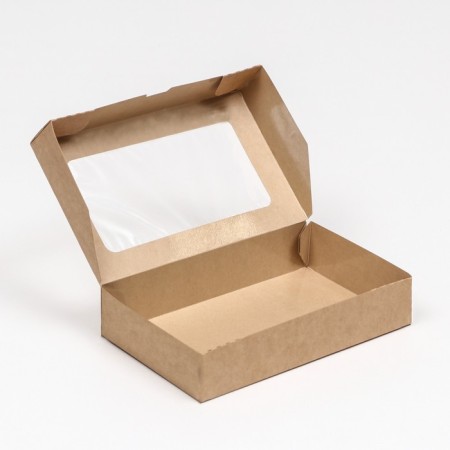 Container is a discovery, with a window, craft, 20 x 12 x 4 cm-7