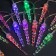 Garland “thread” 3 m with nozzles “icicles 7.5 cm”, ip20, transparent thread, 20 LED, glow of multi, AAH3