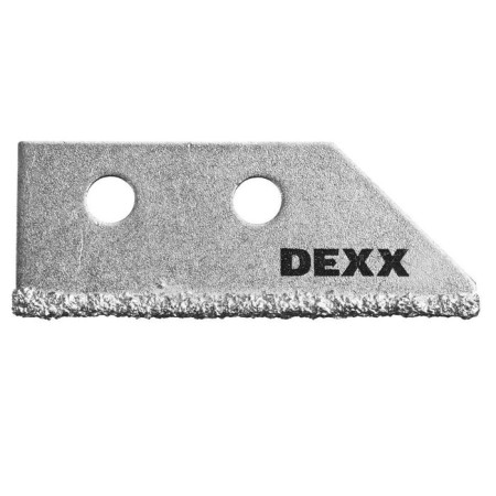 Smooth blade DEXX 33413-S1, with carbide spraying for scraper 33413, 1 pcs