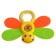 The rattle "Butterfly", with elastic elements, Baby I