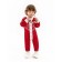 Knitting overalls, children's pure love Christmas Snow, height 62 cm, red color