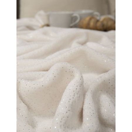 Texrepublic blanket, size 200x220 cm, champagne color-6