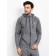 Male sweatshirt, black and white color, size 56