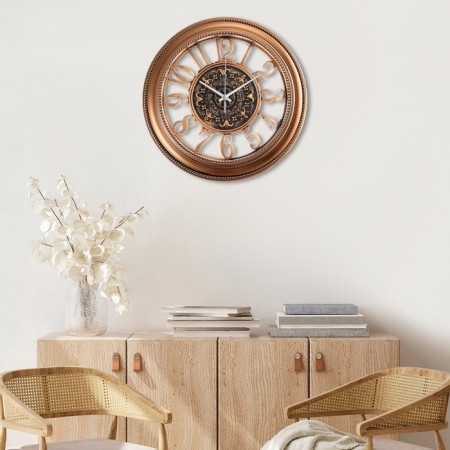 Wall clock, series: interior, "Santana", D-36 cm-3