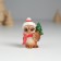 Souvenir Polystone "Owl in the red cap" MIX 3.5x3x4.5 cm