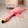 Soft toy "Flamingo", 190 cm, pink color