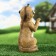 Garden Figure "Surprised Surita" 12x10x25cm