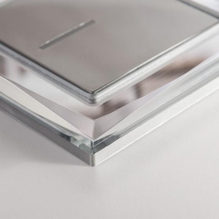 Frame for 1 post WL08-FRAME-01 Color Mirror, Glass material-4