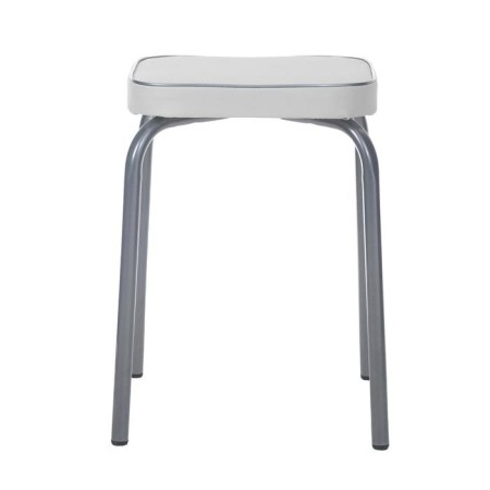 Stool "Factories 3" TF03/SS, light gray-2
