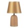 Gloria table lamp E27 40W Terracotta-golden-gold 20x20x32 cm