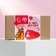 Gift set of mugs sublimation "For the most beloved", 2 circles of 320 ml, with application