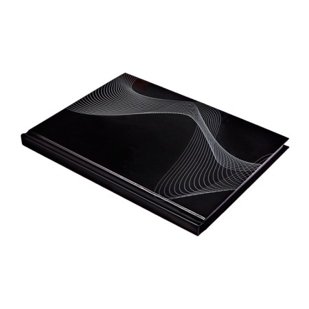 Notepad A6, 64 sheets in the synesthesia cage, solid cover, glossy lamination, offset block-2