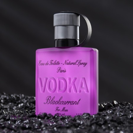 Men's toilet water Vodka Blackcurrant Intense Perfumed, 100 ml-4
