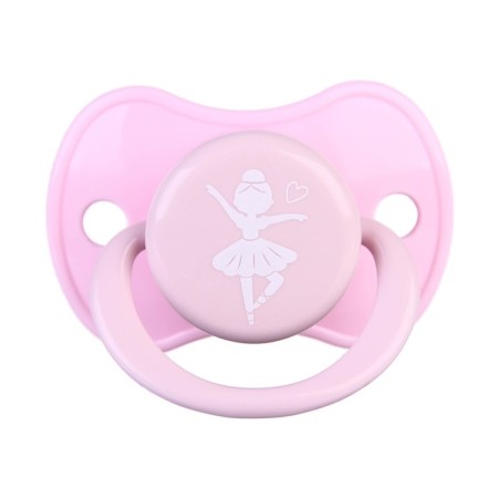 Nipple - classic dummy, latex, +3 months, "ballerina"-2