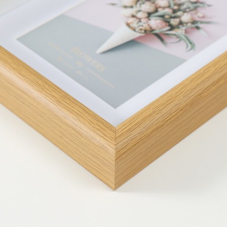 Photo frame MDF in 1 photo 10x15 cm "Alcker" Paspartt 17x3x22 cm-2