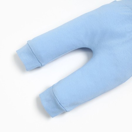 Pants children, blue color, height 62-68cm-2