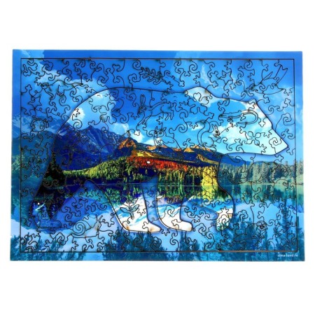 Puzzles wooden figured "beauty of nature", 180 elements-5