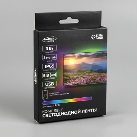 The LEAZON LIGHTING 3 m, IP65, SMD5050, 30 LED/m, USB, user remote control, application, rgb-14