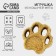 Cat toy "Paw" from cat mint, 5.5 x 1.5 cm