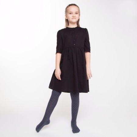 Pantyhose children, jeans color, height 140-146 cm-2