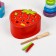 Toy developing fishing "strawberries", 7 × 15.5 × 17 cm