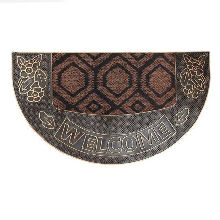 Rug -shaped semicircular shade of Welcome, 40 × 70 cm, color mix-9