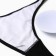 Separate female swimsuit, black color, size 44