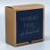 Folding box "Happy New Year", 15 x 15 x 7 cm, New Year