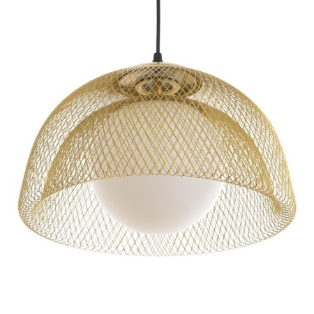 Bayerlux lamp "Brighton" E27 40W gold 35x35x30-130cm-1