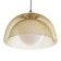 Bayerlux lamp "Brighton" E27 40W gold 35x35x30-130cm