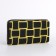 Women's wallet with lightning, black color