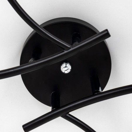 Ceiling chandelier Citilux "Florida" CL148165, 80x55x14.5 cm, 6x60W, E14, Black Color Black-13