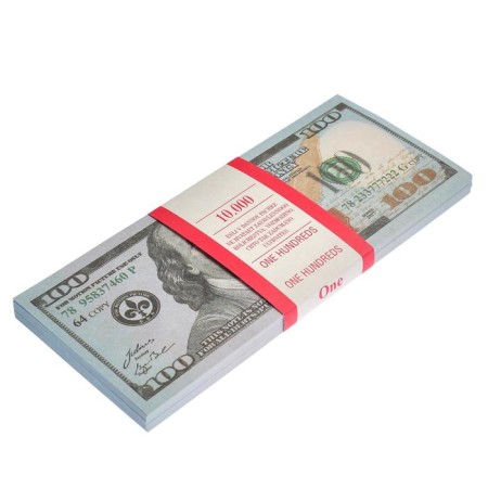 Пачка купюр 100 $, микс-3