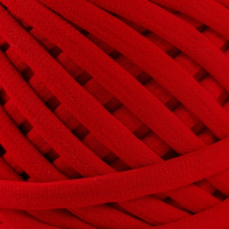 Knitted yarn set of tricolor, 3x30 m/100 g, width 7-9 mm (white, blue, red)-3